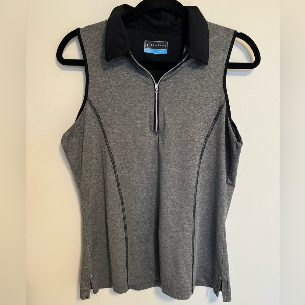Sleeveless PGA top